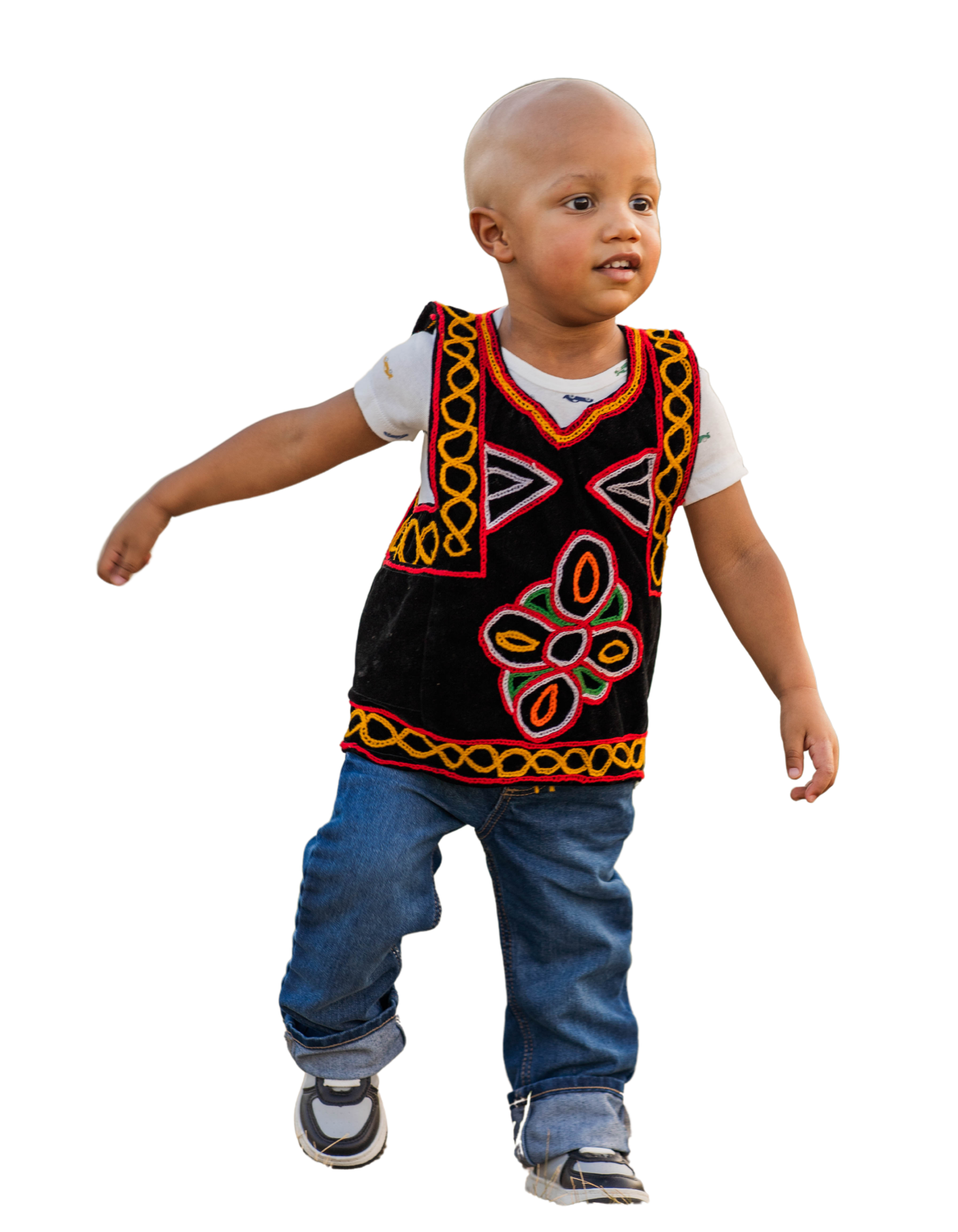 Child with a bright smile